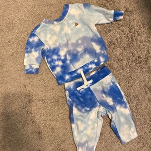 Baby Gap Blue Tie Dye outfit 💙